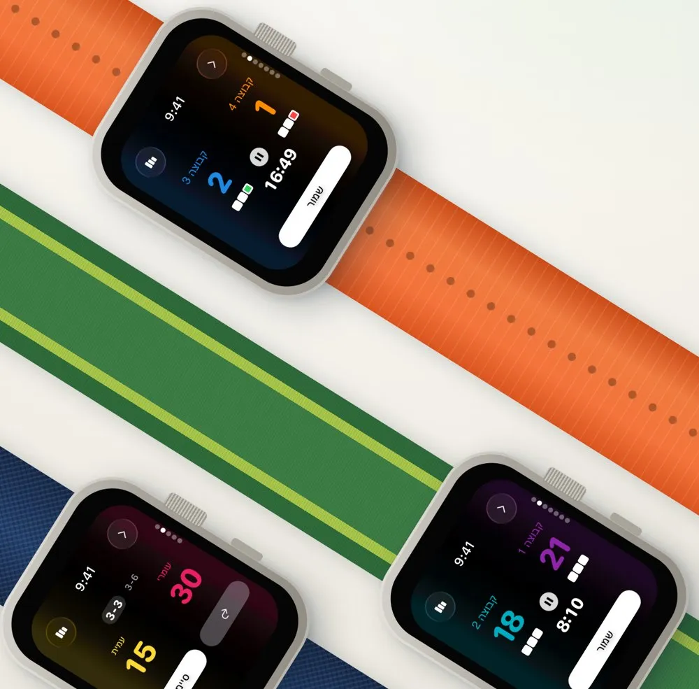 אפליקציית Headz ל-Apple Watch: ניקוד וטיימר מהיד